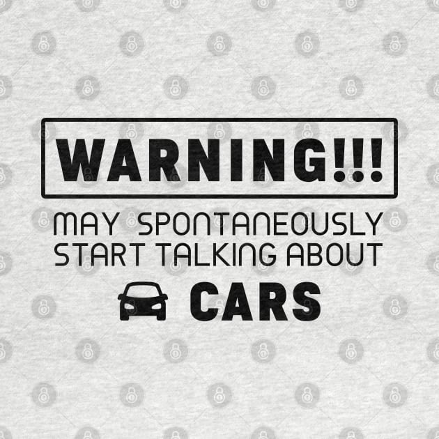 Warning, may spontaneously start talking about cars by Purrfect Corner